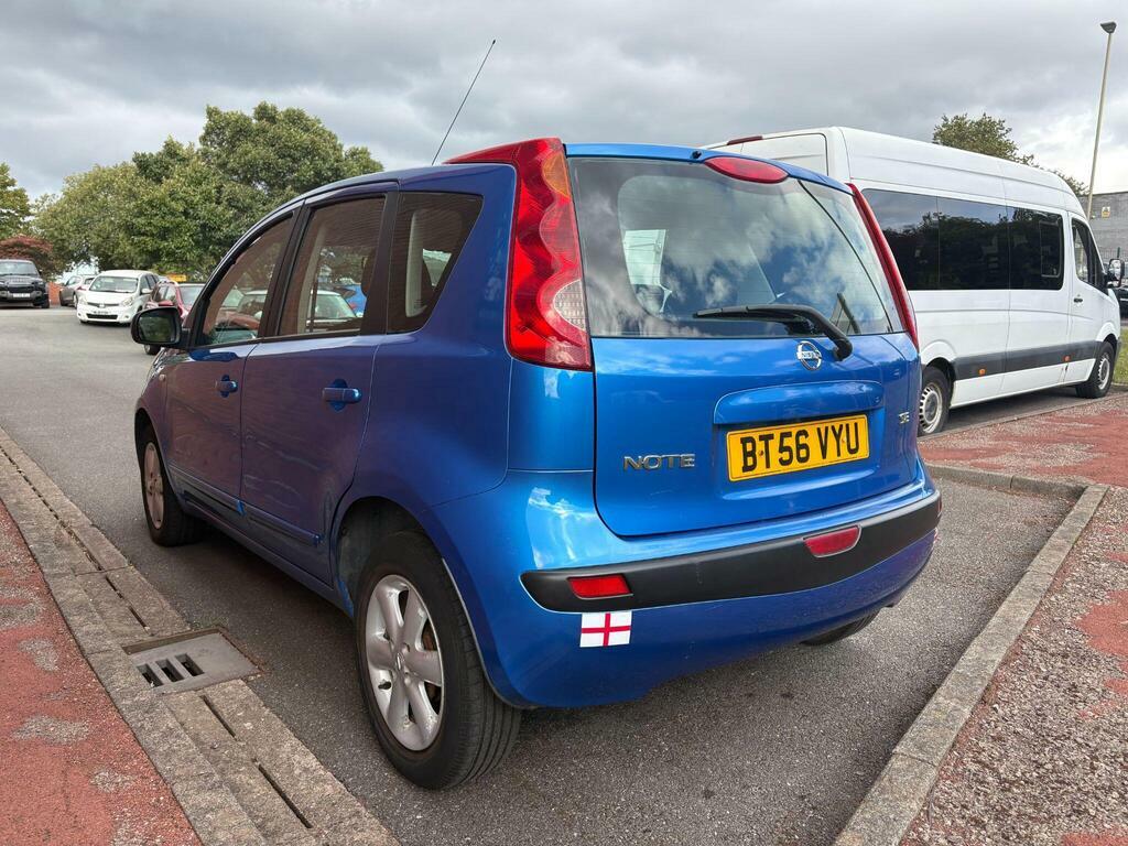 Nissan Note 1.4 16V Se BT56VYU Blue #4