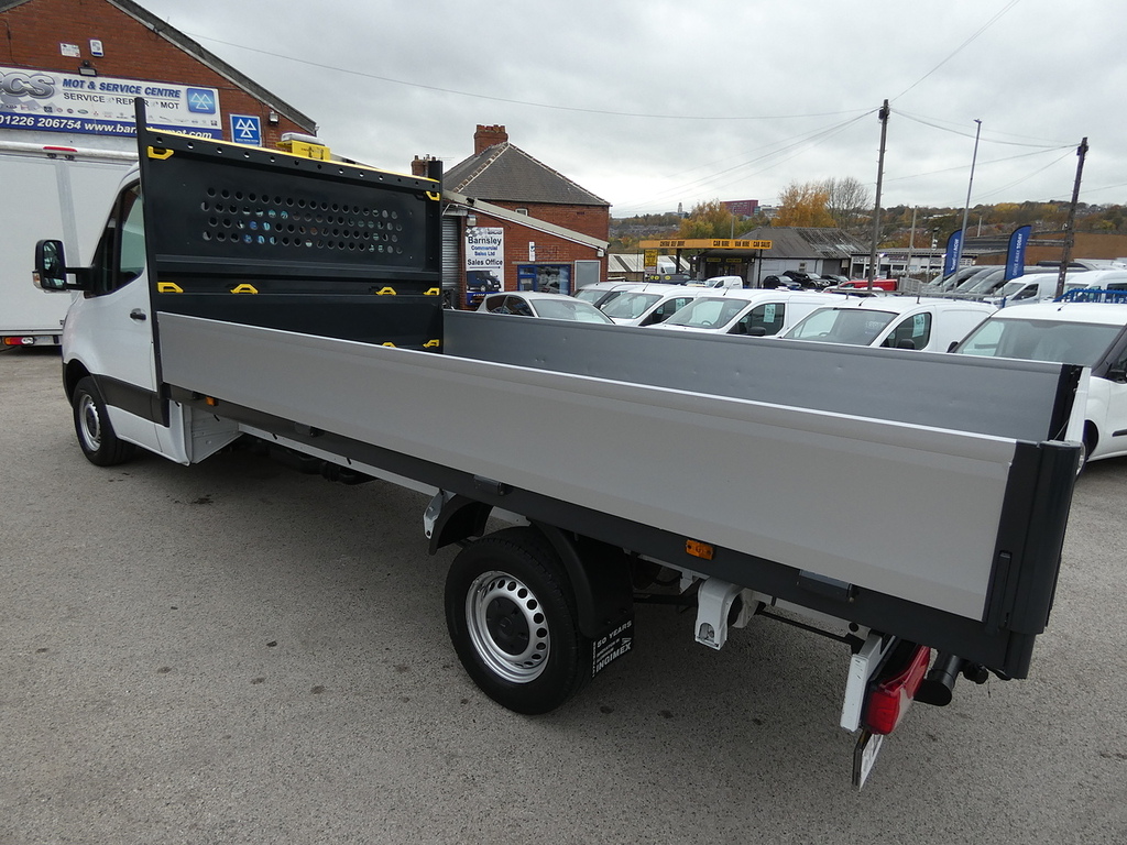 Mercedes-Benz Sprinter 315Cdi Lwb L3 Progressive Dropside Pickup 150Ps U KP23AGX White #2