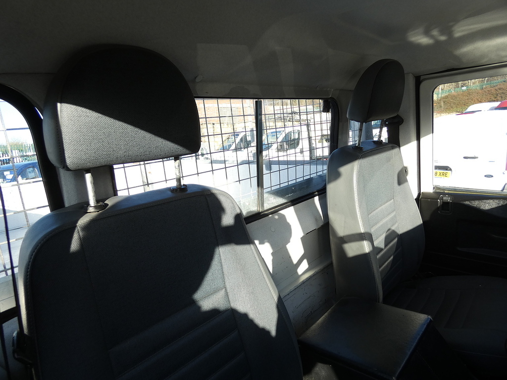 Land Rover Defender 130 High Sided Tipper Only 66K Cat S Repaired U5084 White #5