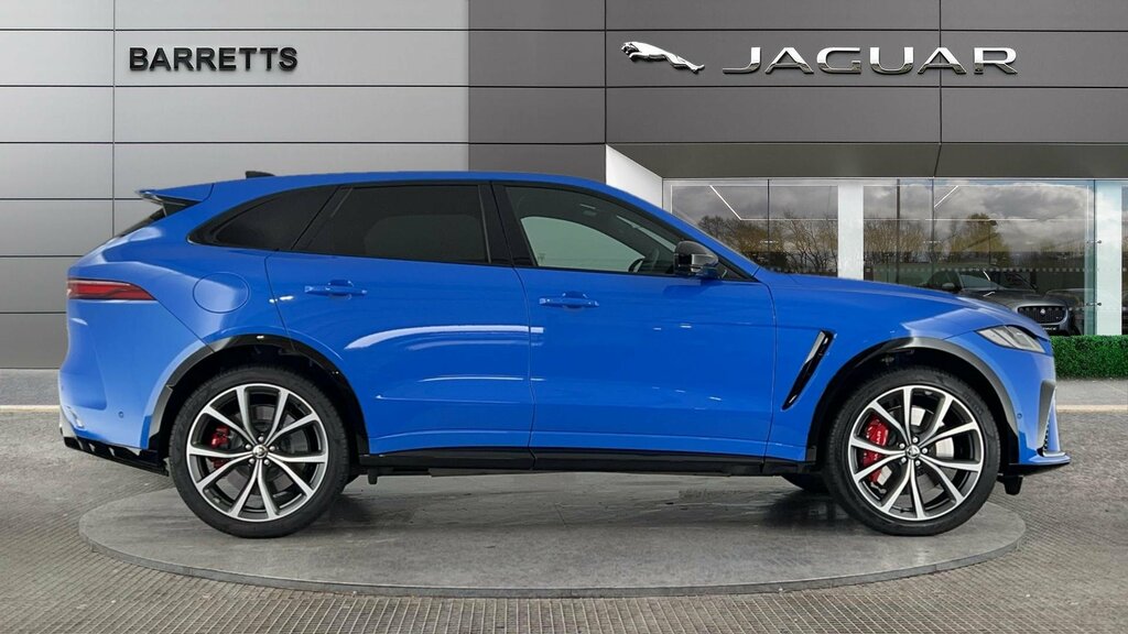 Jaguar F-Pace 5.0 P575 V8 Svr 575 Edition Suv Quicksh KN74XAV Blue #5
