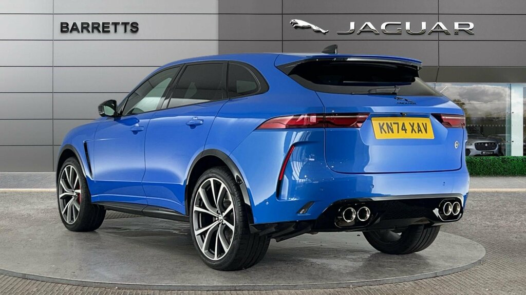 Jaguar F-Pace 5.0 P575 V8 Svr 575 Edition Suv Quicksh KN74XAV Blue #2