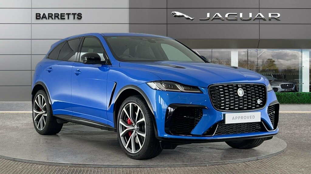 Jaguar F-Pace 5.0 P575 V8 Svr 575 Edition Suv Quicksh Blue