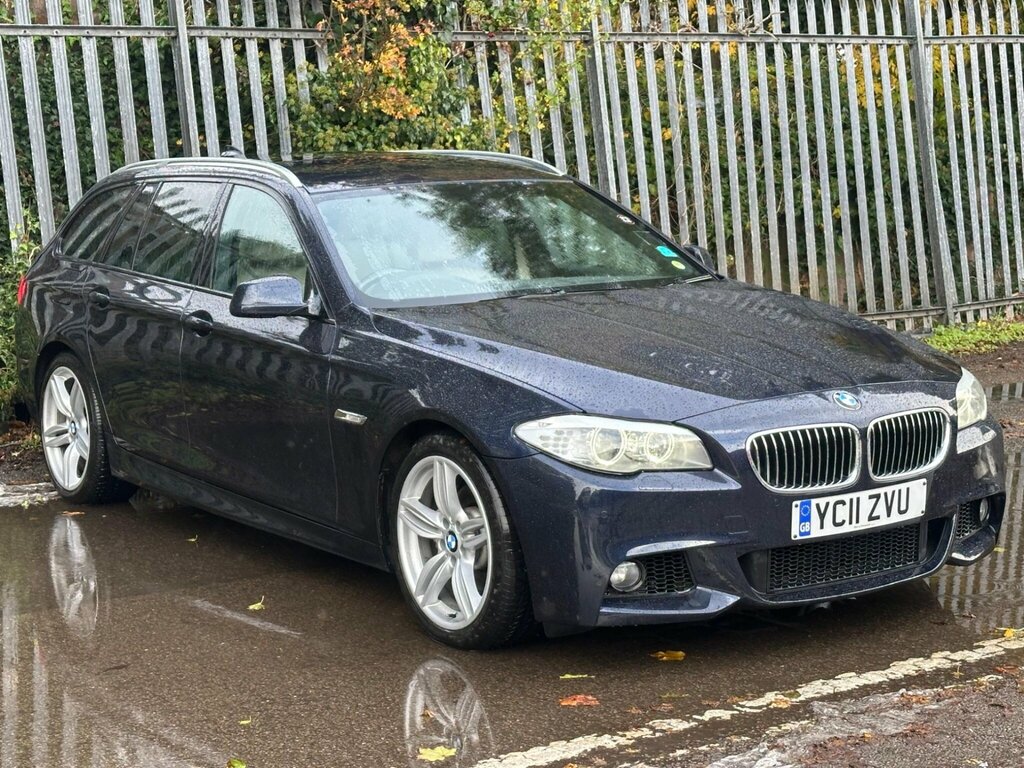 BMW 5 Series 2.0 520D M Sport Touring Steptronic Euro 5 Blue