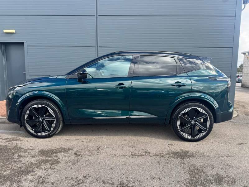 Nissan Qashqai 1.3 Dig-t Mh N-design - 2024 74 OV74AVY Green #4