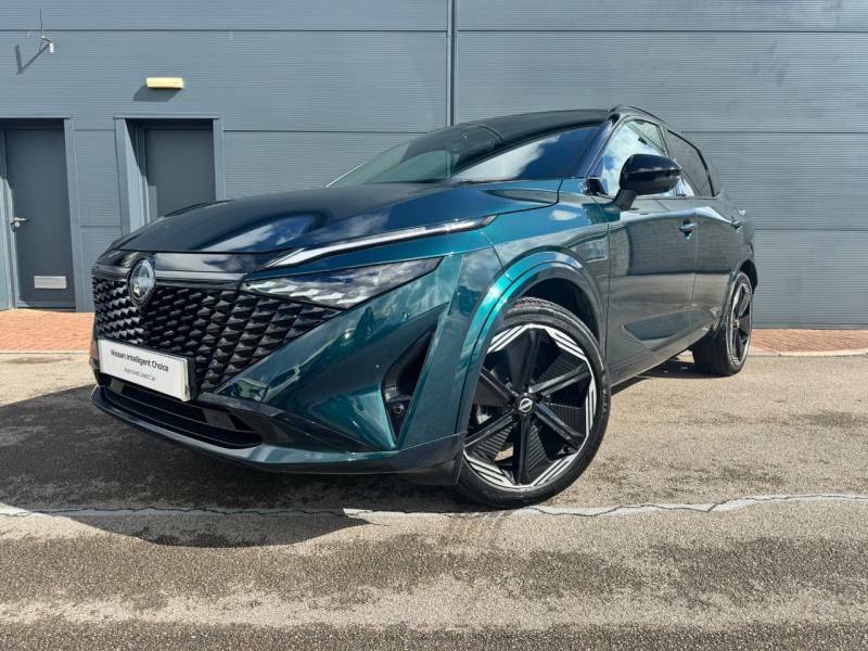 Nissan Qashqai 1.3 Dig-t Mh N-design - 2024 74 OV74AVY Green #3