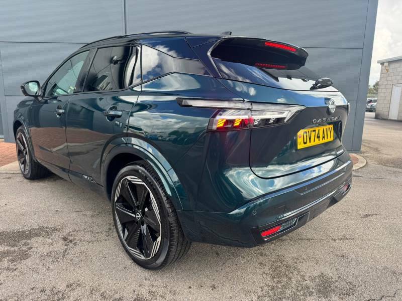 Nissan Qashqai 1.3 Dig-t Mh N-design - 2024 74 OV74AVY Green #5