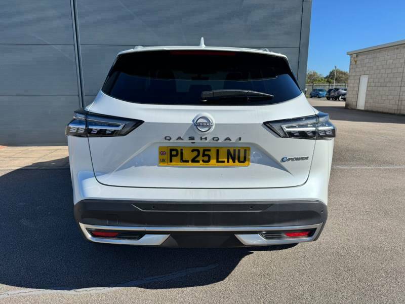 Nissan Qashqai 1.5 E-power Tekna 205 - 2025 25 PL25LNU White #6