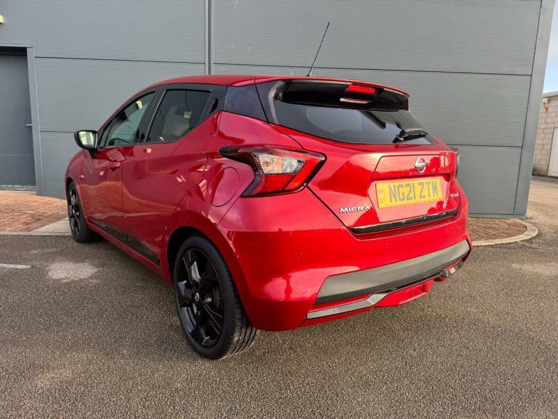Nissan Micra 1.0 Ig-t 92 N-sport - 2021 21 NG21ZTM Red #4