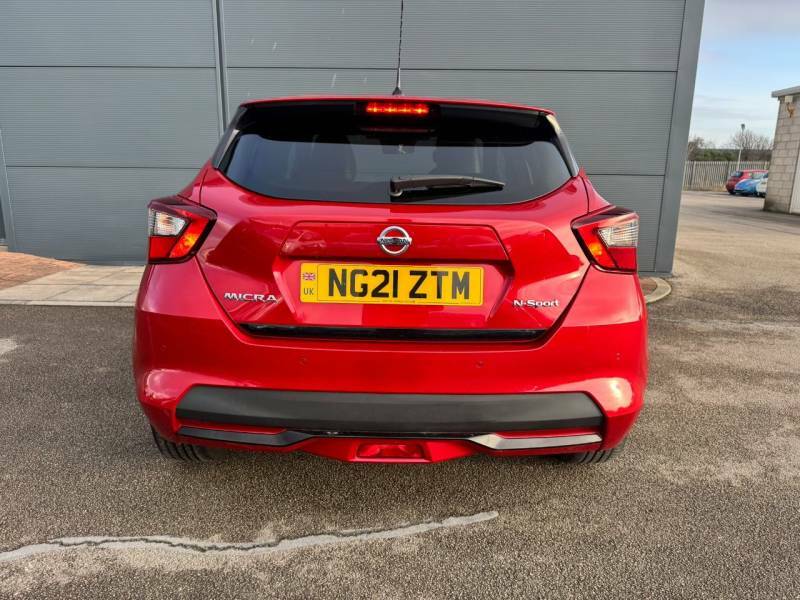 Nissan Micra 1.0 Ig-t 92 N-sport - 2021 21 NG21ZTM Red #5