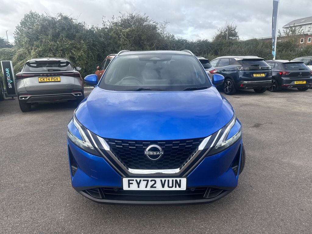 Nissan Qashqai Dig-t Tekna Dct FY72VUN Blue #2