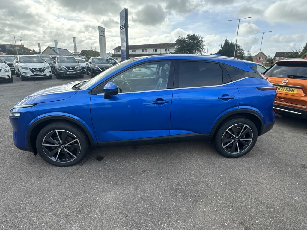 Nissan Qashqai Dig-t Tekna Dct FY72VUN Blue #4
