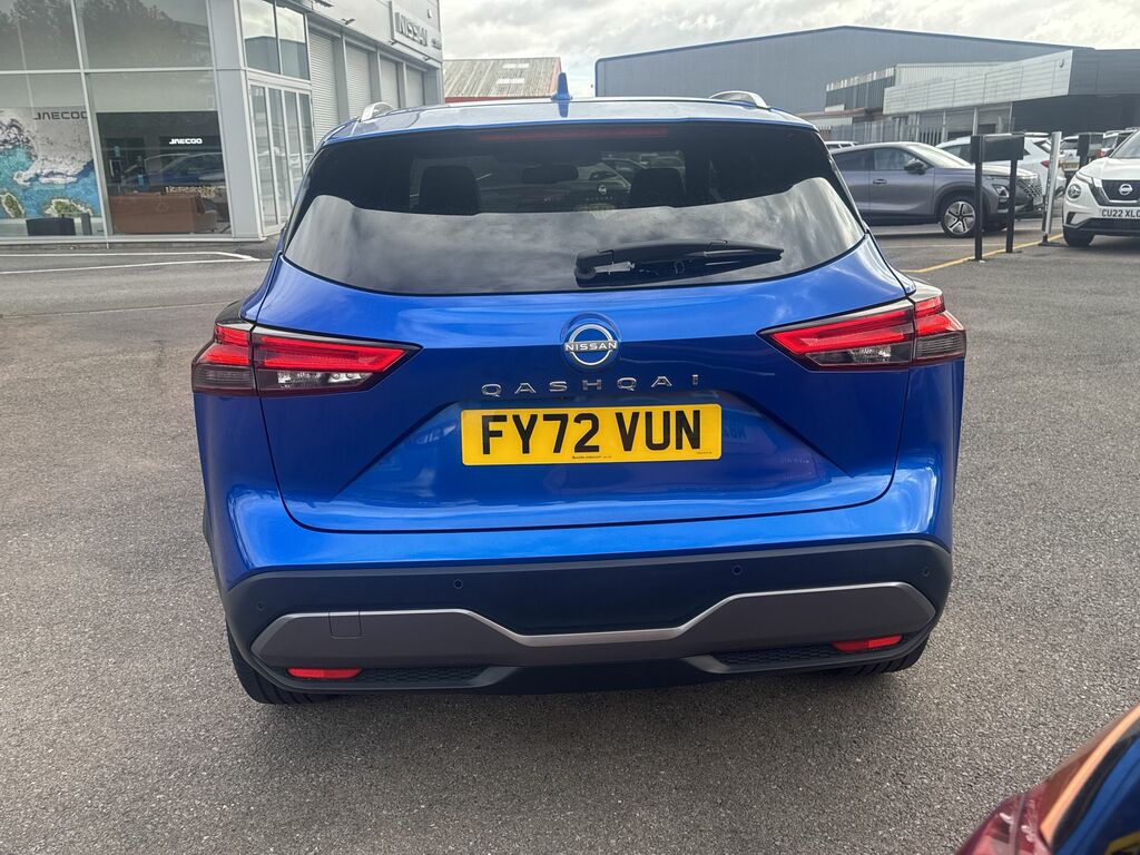 Nissan Qashqai Dig-t Tekna Dct FY72VUN Blue #6