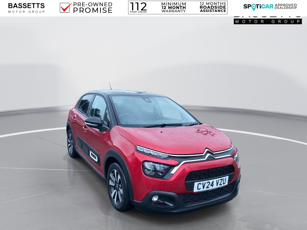 Citroen C3 Puretech Plus Ss Red