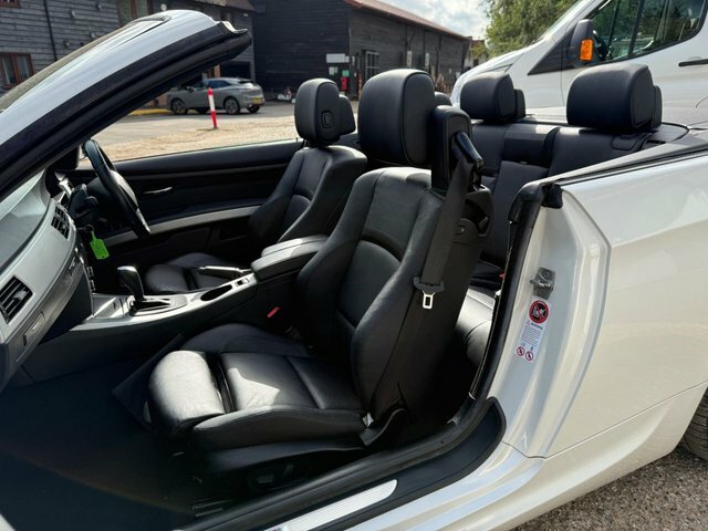 BMW 3 Series 320I M Sport Convertible White #6