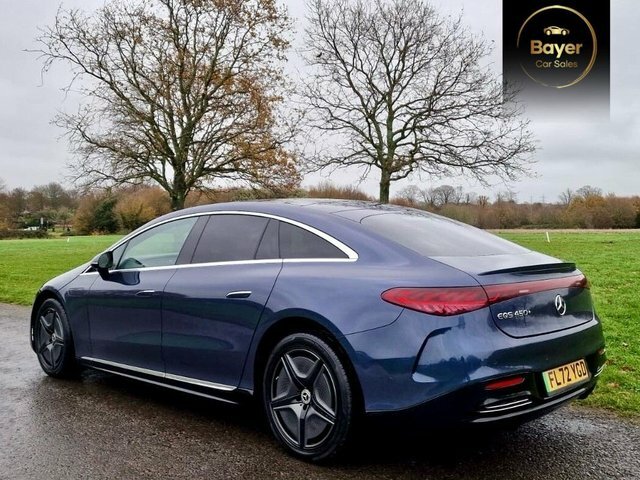 Mercedes-Benz EQS 450 108.4Kwh Amg Line FL72YGD Blue #5