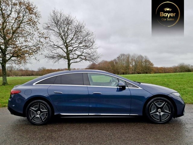 Mercedes-Benz EQS 450 108.4Kwh Amg Line FL72YGD Blue #2