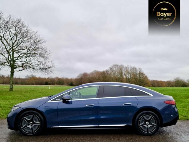 Mercedes-Benz EQS 450 108.4Kwh Amg Line FL72YGD Blue #3