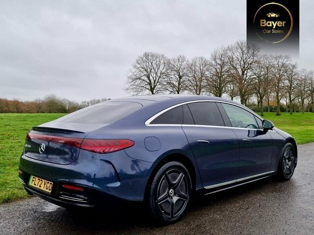 Mercedes-Benz EQS 450 108.4Kwh Amg Line FL72YGD Blue #4
