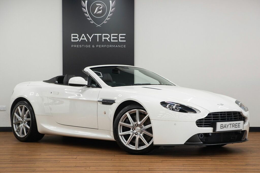 Aston Martin Vantage Petrol White