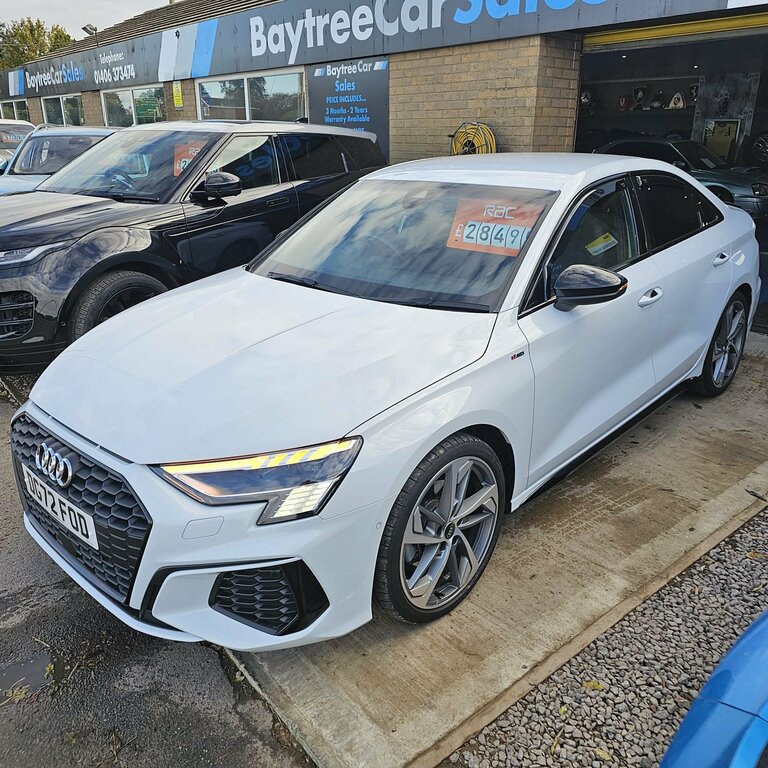 Audi A3 Saloon 2.0 Tdi 35 Edition 1 2022 White