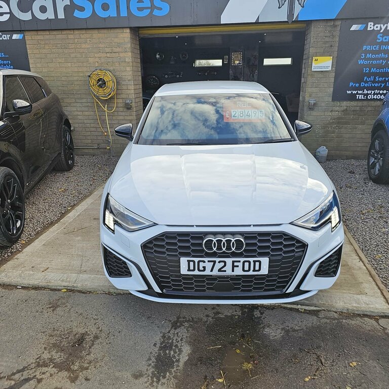 Audi A3 Saloon 2.0 Tdi 35 Edition 1 2022 White #6