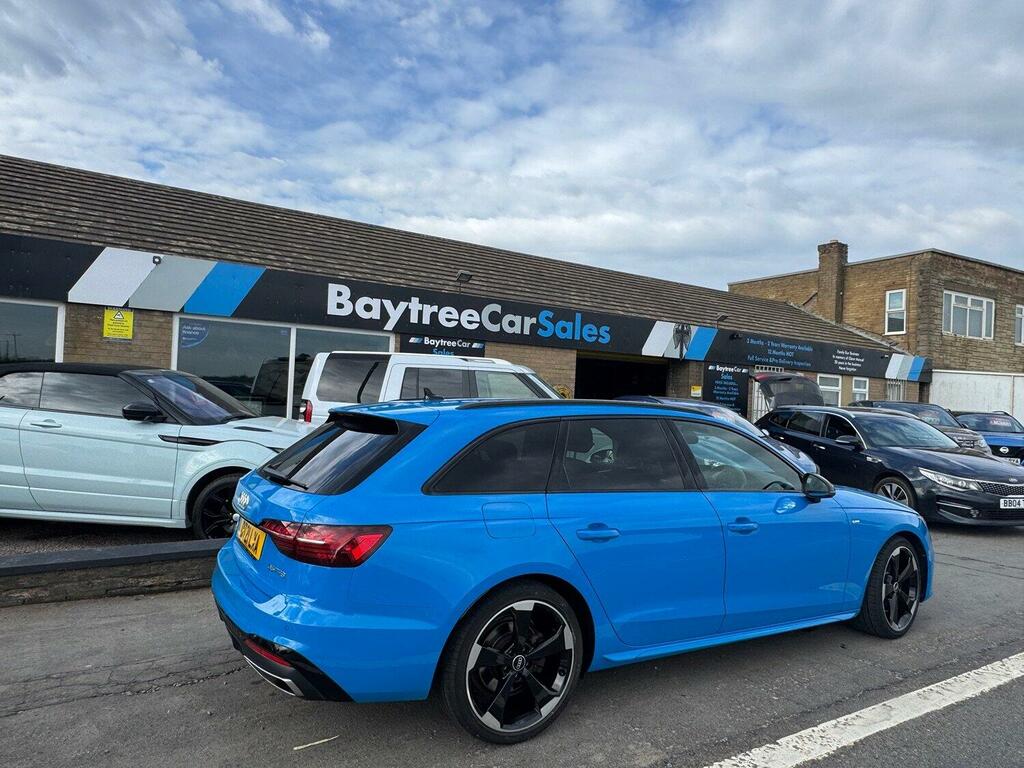 Audi A4 Avant Estate 2.0 Tfsi 35 Black Edition 2021 Blue #2