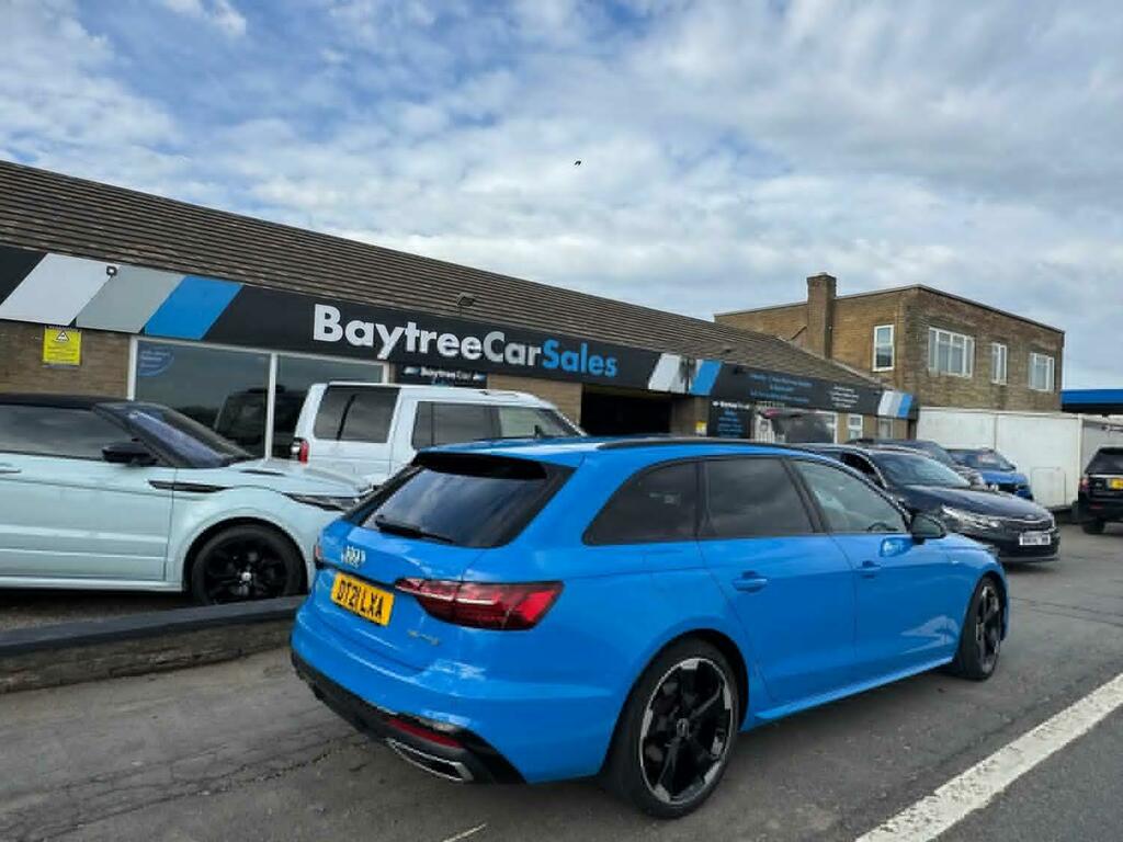 Audi A4 Avant Estate 2.0 Tfsi 35 Black Edition 2021 Blue #3
