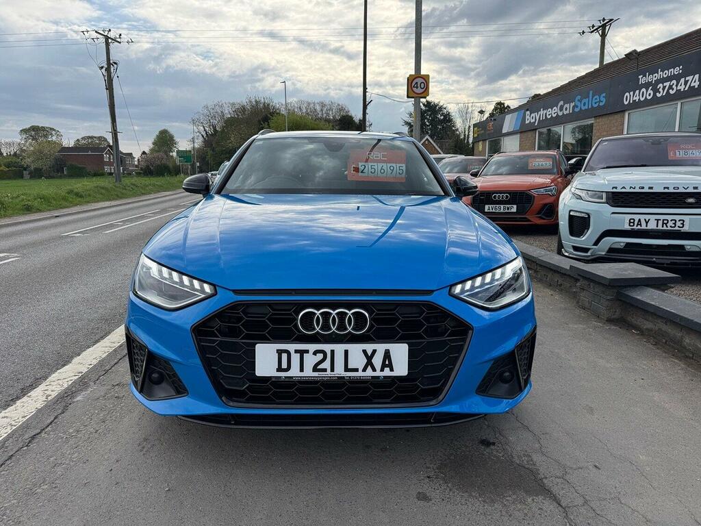 Audi A4 Avant Estate 2.0 Tfsi 35 Black Edition 2021 Blue #6
