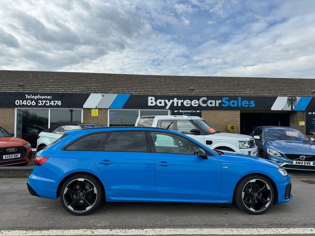 Audi A4 Avant Estate 2.0 Tfsi 35 Black Edition 2021 Blue #5