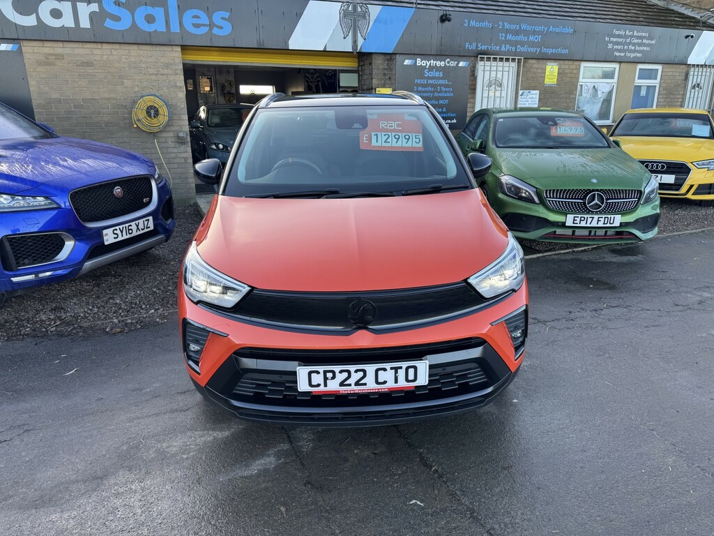 Vauxhall Crossland Suv 1.5 Turbo D Ultimate 2022 CP22CTO Orange #2