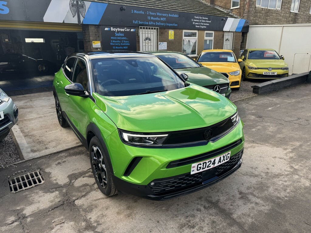 Vauxhall Mokka Suv 1.2 Turbo Ultimate 2024 GD24AXG Green #3