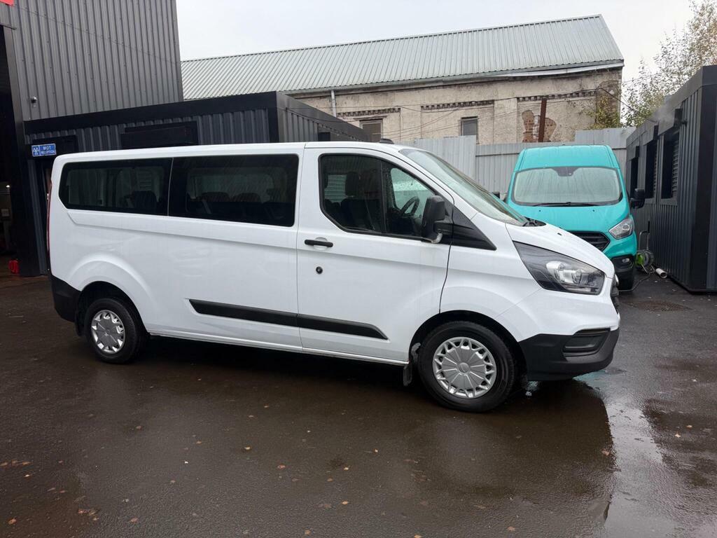 Ford Transit Custom 2.0 320 Ecoblue Leader Kombi L2 H1 Euro 6 S S White #3