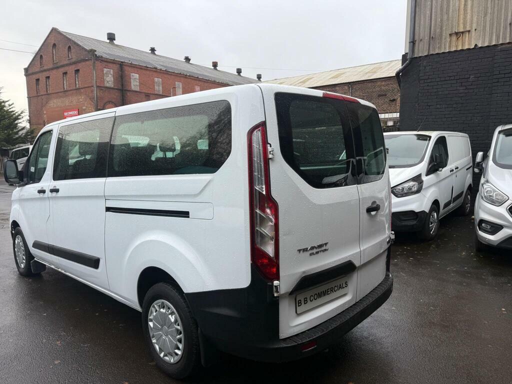 Ford Transit Custom 2.0 320 Ecoblue Leader Kombi L2 H1 Euro 6 S S White #4