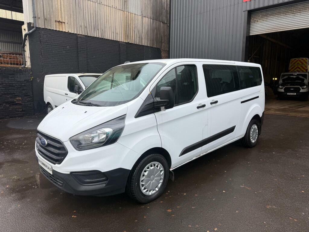 Ford Transit Custom 2.0 320 Ecoblue Leader Kombi L2 H1 Euro 6 S S White