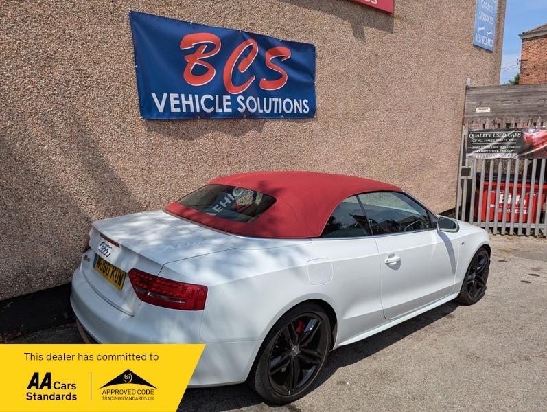 Audi A5 S5 3.0 Tfsi Quattro White #3