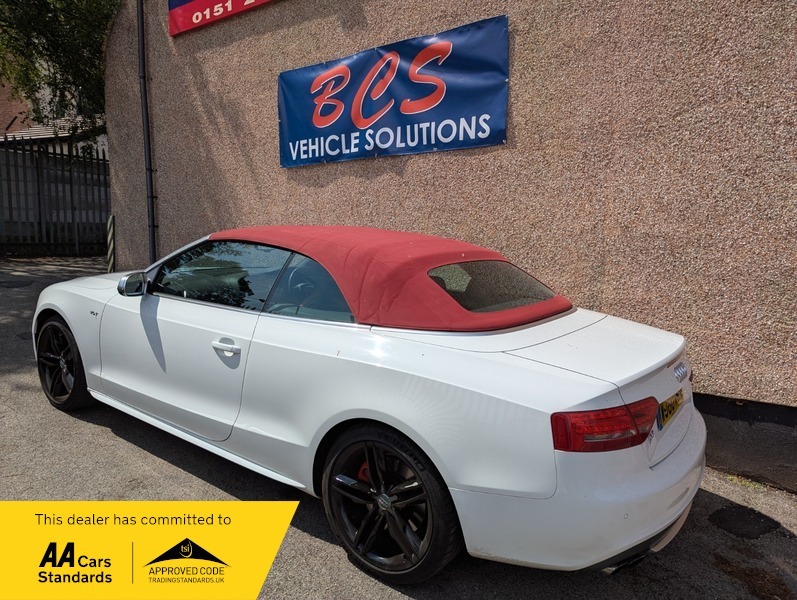 Audi A5 S5 3.0 Tfsi Quattro White #4