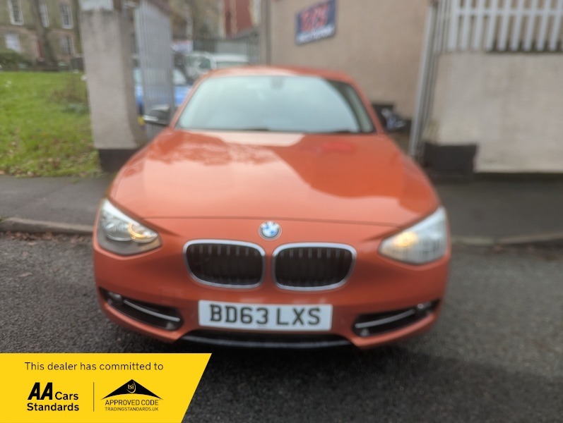 BMW 1 Series 116I Sport BD63LXS Orange #2