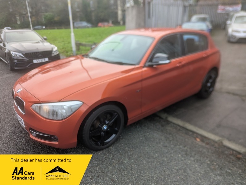 BMW 1 Series 116I Sport BD63LXS Orange #3