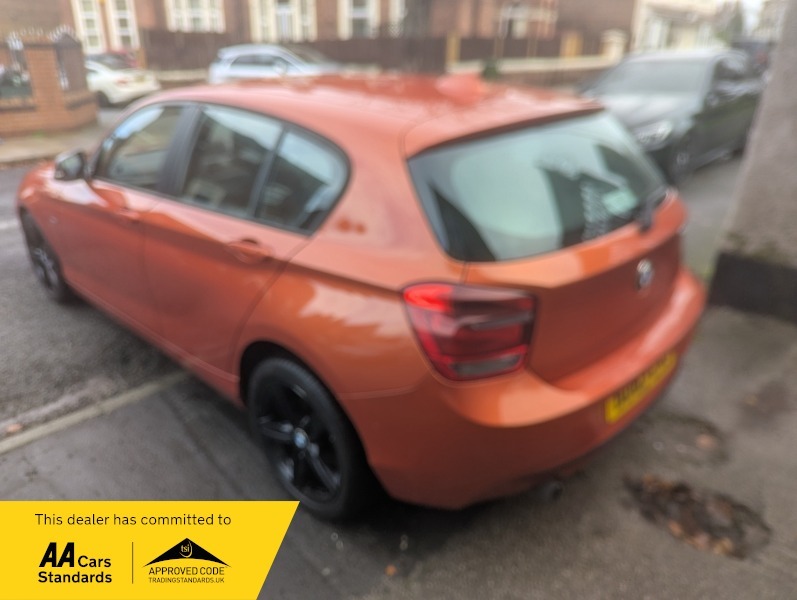 BMW 1 Series 116I Sport BD63LXS Orange #5
