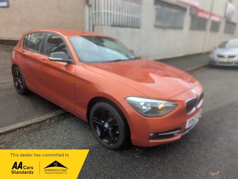 BMW 1 Series 116I Sport Orange