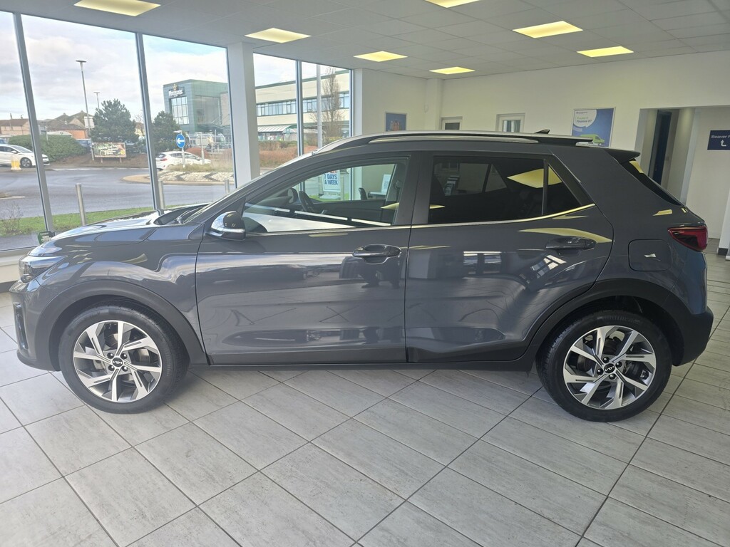 Kia Stonic 1.0 T-gdi Mhev Gt-line Grey #4