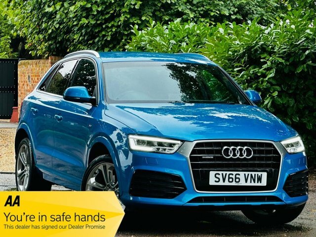 Audi Q3 2.0 Tdi S Line Plus Suv S Tronic Quattr Blue