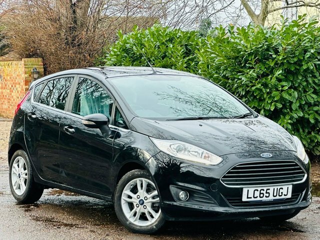 Ford Fiesta 1.6 Zetec Hatchback Powershift Euro 6 LC65UGJ Black #2