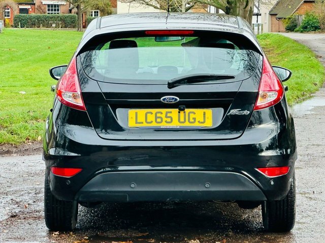 Ford Fiesta 1.6 Zetec Hatchback Powershift Euro 6 LC65UGJ Black #5
