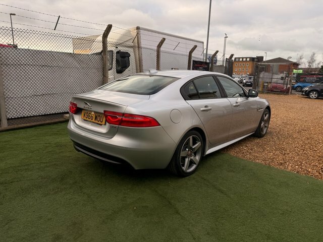Jaguar XE 2.0 Gtdi R-sport Saloon Euro 6 S VO66WOU Silver #3