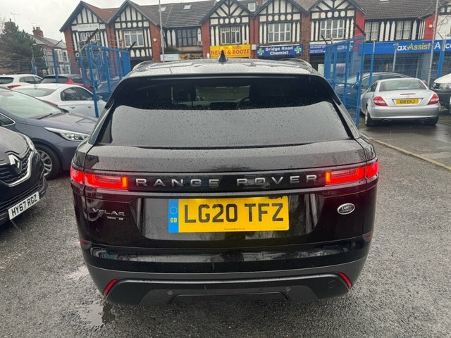 Land Rover Range Rover Velar 2020 2.0 D240 R-dynamic Se Suv 4Wd LG20TFZ Black #4