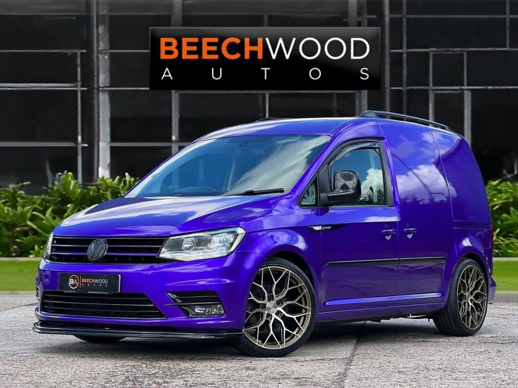 Volkswagen Caddy 2017 2.0 Tdi C20 Bluemotion Tech Black Edition Pan Purple #4