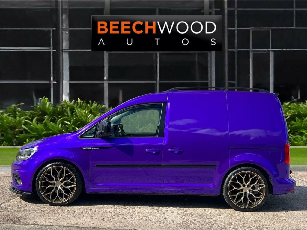 Volkswagen Caddy 2017 2.0 Tdi C20 Bluemotion Tech Black Edition Pan Purple #6