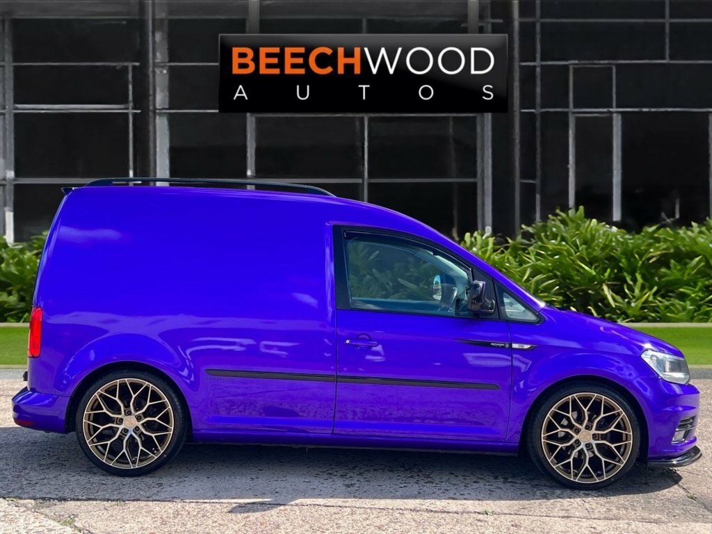 Volkswagen Caddy 2017 2.0 Tdi C20 Bluemotion Tech Black Edition Pan Purple #5