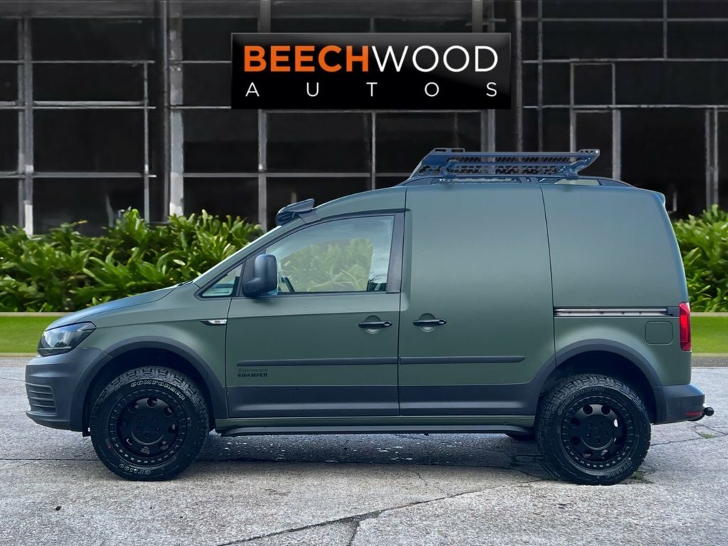 Volkswagen Caddy 2019 2.0 Tdi C20 Bluemotion Tech Beechwood Swamper NA19XER Green #5